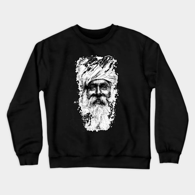 old men art Crewneck Sweatshirt by Shreedigital 